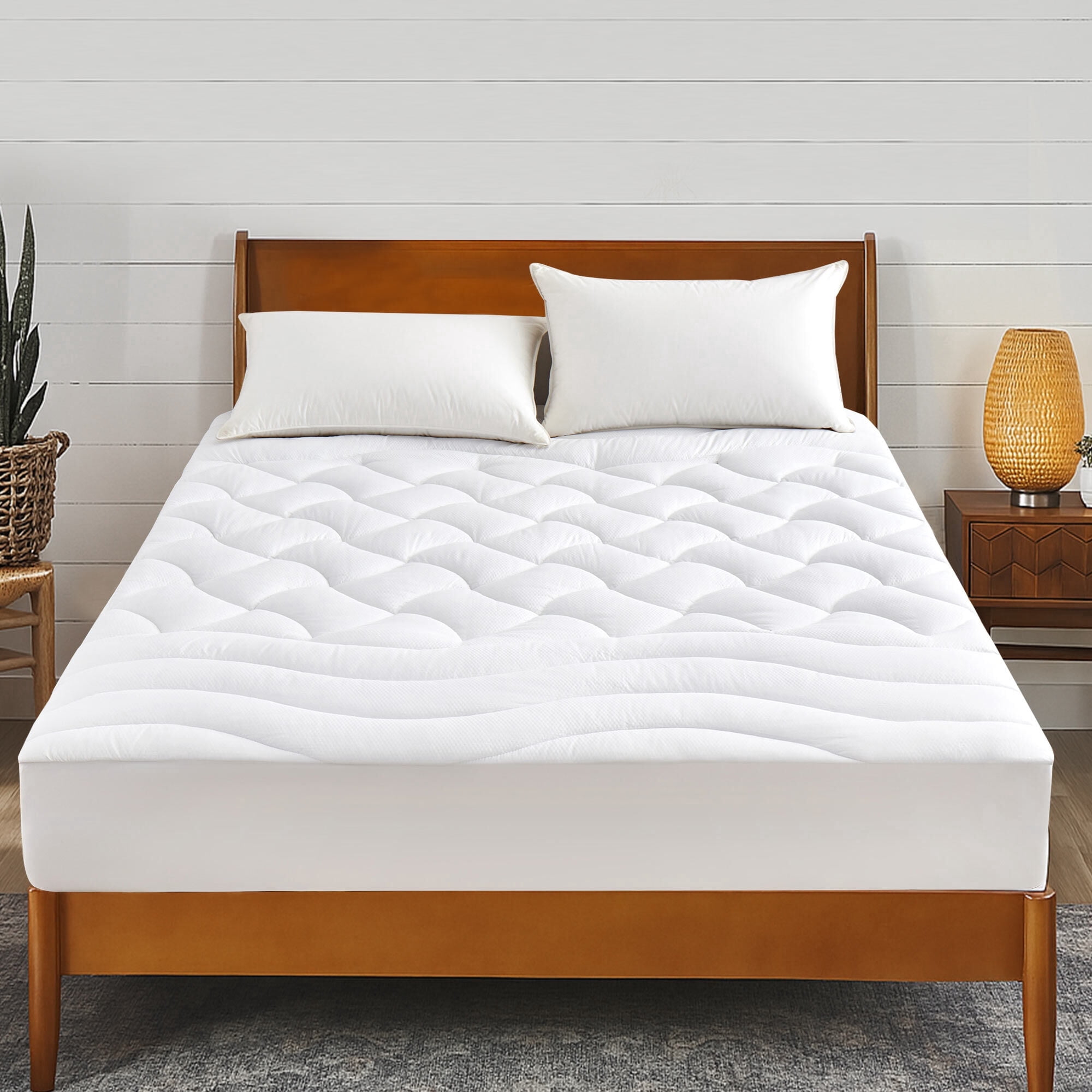 Serta Perfect Sleeper Smart Defense Waterproof Mattress Pad 300 TC