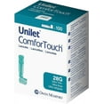 thumbnail image 1 of Unilet ComfortTouch Ultra-Thin Compatible Lancets 28 Gauge, 100ct, 3-Pack, 1 of 3