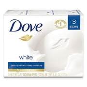 Unilever UNI04090CT 9.5 oz Bar Soap Light Scent, Pack of 3 - White