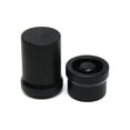 thumbnail image 1 of Uniloc Quick Release Pool Cue Stick Joint Protectors Set Male & Female Plastic - Black, Fits Most Predator and Lucasi Cues, 1 of 2