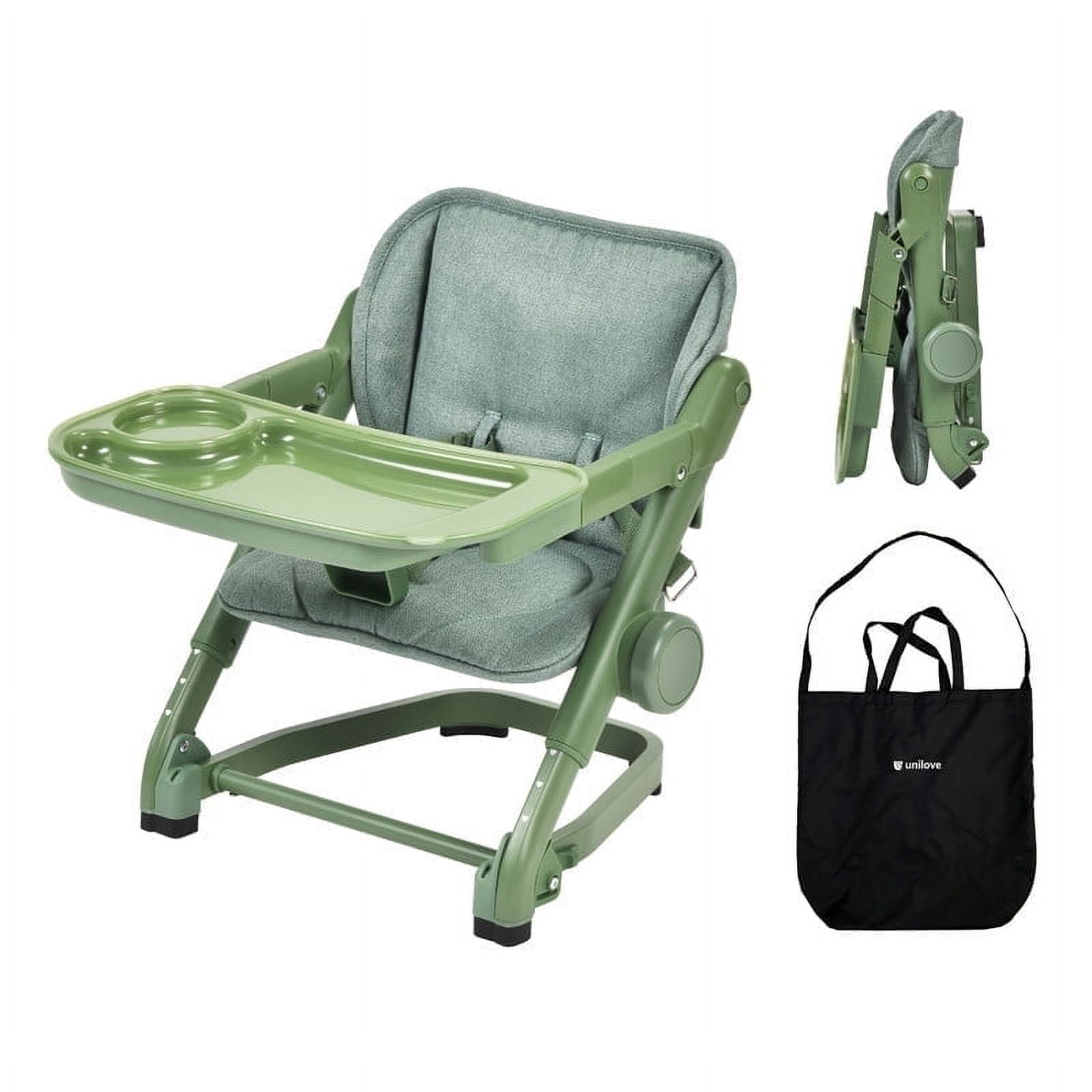 Unilove Feed Me 3-in-1 Portable High Chair & Feeding Booster Seat for Infant and Toddler