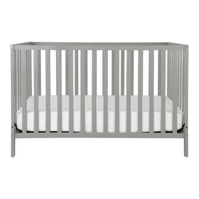 Union 3in1 Convertible Crib Grey