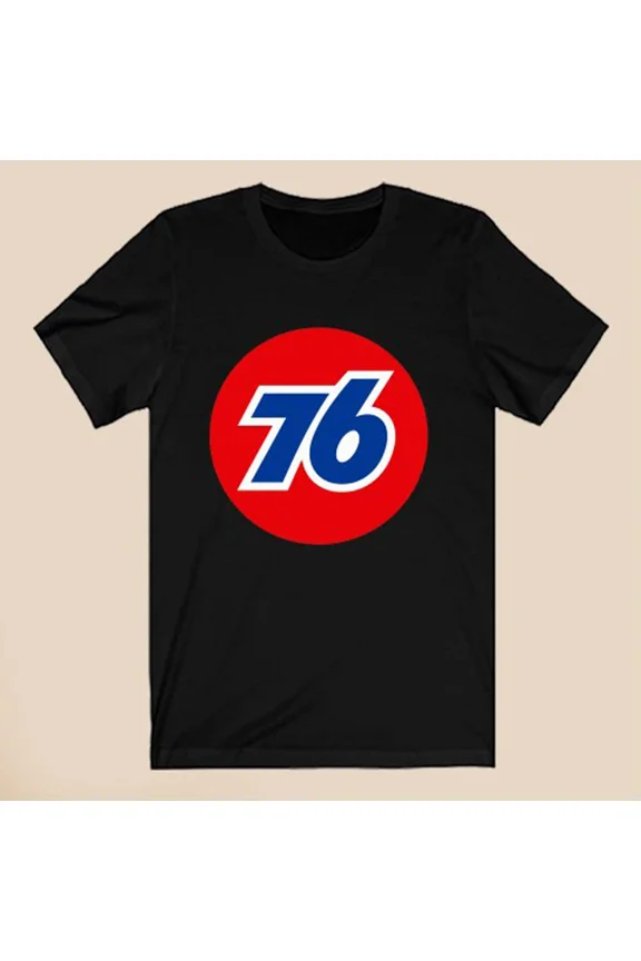 Union 76 Gasoline Men's Black Size S-5XL