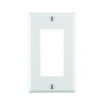 thumbnail image 1 of Union 80401-w Residential-Grade Decor Wall Plate, Single Gang, White, 1 of 4
