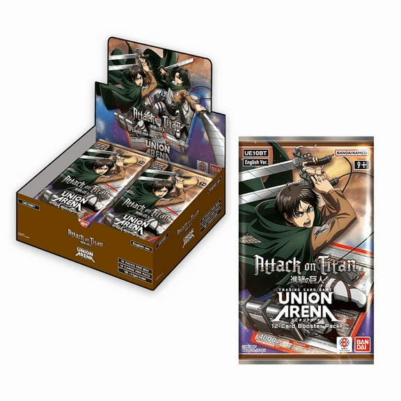 Bandai: 2025 Attack On Titan Union Arena Booster Box UE10BT