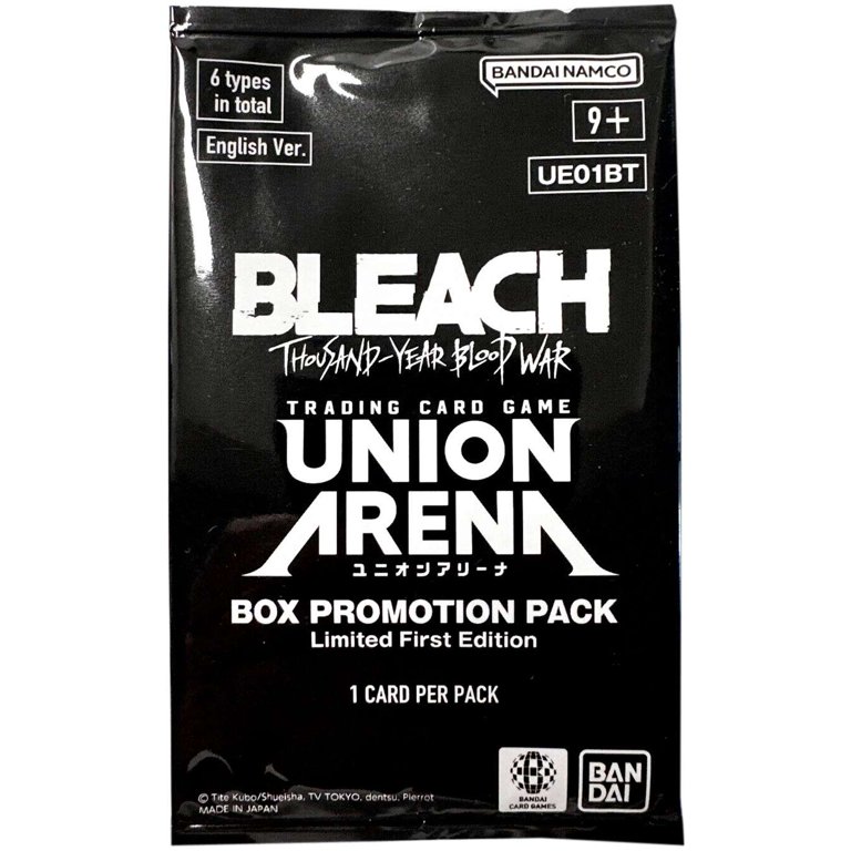 Union Arena TCG Bleach: Thousand Year Blood War Volume 1 Box Promotion Pack (1 Card) - Walmart.com Union Arena TCG Bleach: Thousand Year Blood War Volume 1 Box Promotion Pack (1 Card) - Walmart.com