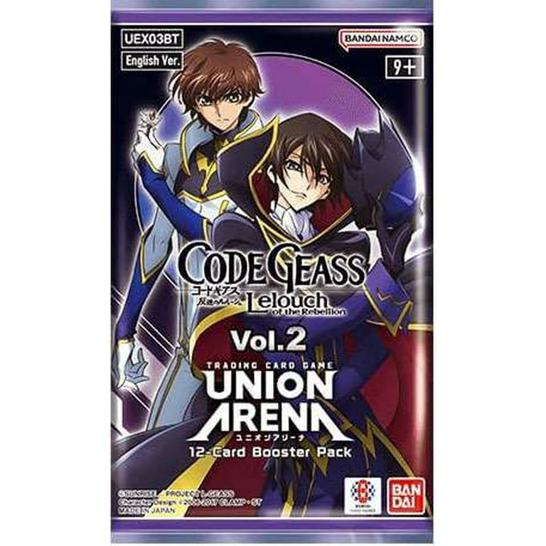 Union Arena TCG Code Geass Lelouch of the Rebellion Volume 2
