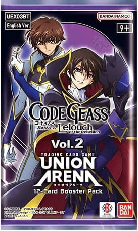 union arena code geass booster box 16 boxes per case The booster pack card lineup will include a low pull UNION ARENA CODE GEASS: Lelouch