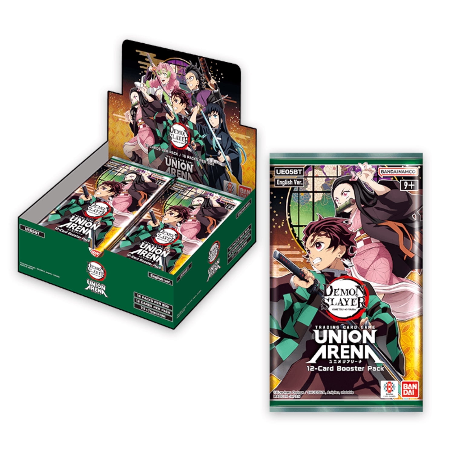 demon slayer premium booster box Official Licensed Kayou Demon Slayer Premium Booster Box | 5 Packs, 15  Cards Total, Rare & Special Cards Included | TCG CCG Collectible Card Pack,  Card Display & Storage main image 1