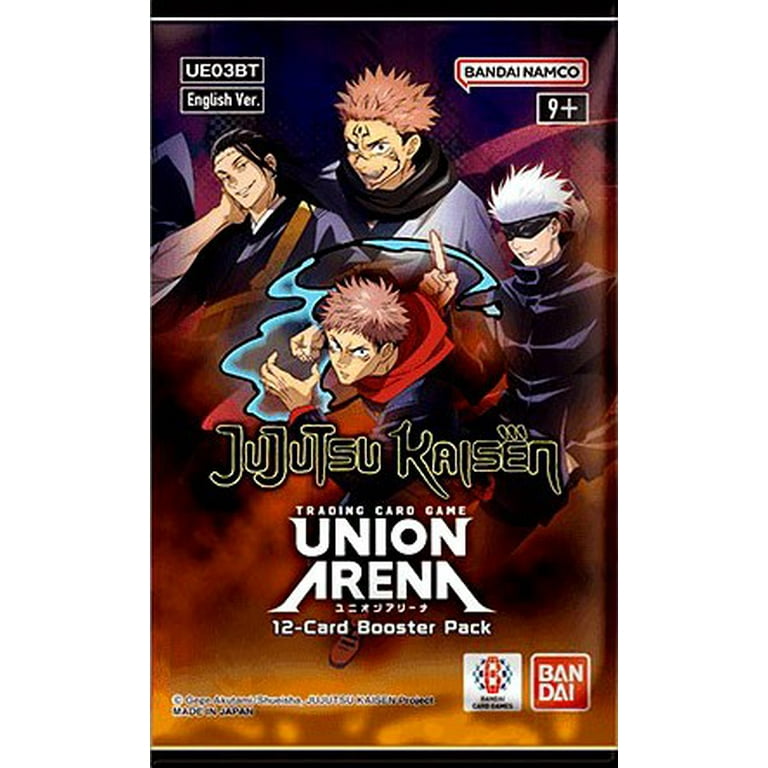 Union Arena TCG Jujutsu Kaisen Volume 1 Booster Pack (12 Cards