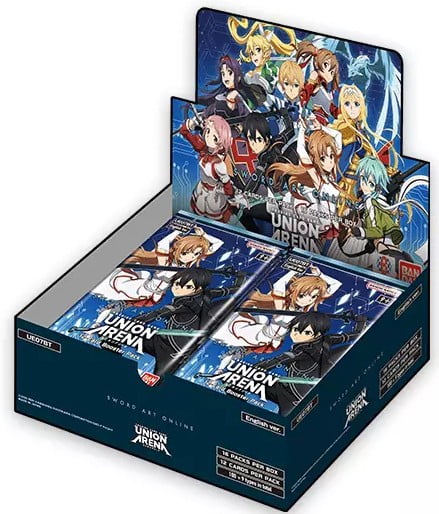 UNION ARENA SAO Vol.1 ソードアートオンライン 2Box Union Arena TCG Sword Art Online Volume 1 Booster Box (16