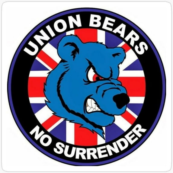 Union Bears Sticker Phone Decal Water Bottle Stickers Car Decals ...