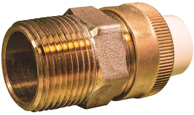 Raccordi EFIELD 3 Pezzi Adattatori Filettati In Ottone Efield - 3 Pezzi, 1 PEX X 1 Maschio NPT, Senza Piombo, Pressione Max 175 Psi Adattatore Filettato Ottone Senza Piombo