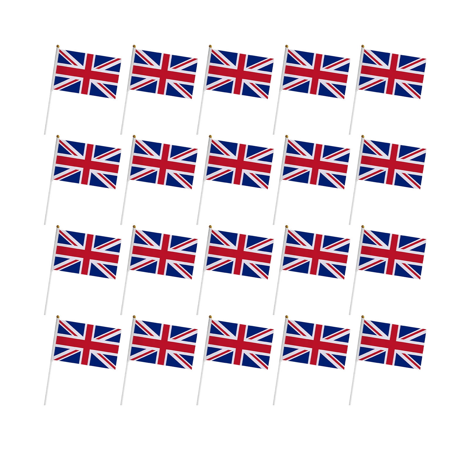 Union Bunting, Color Hand Waving Bunting For Queens Platinum