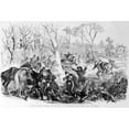 thumbnail image 1 of Union Cavalry Covering The Escape Of Prisoners From Libby Prison In Richmond History (36 x 24), 1 of 1