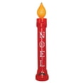 thumbnail image 1 of Union Christmas Illuminated 39 Inch Noel Candle with Cord and Light, Red, 1 of 5