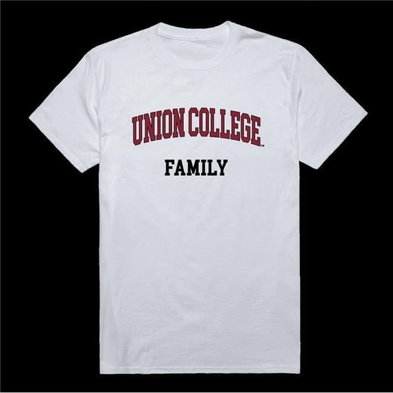 Union College Bulldogs Family T-Shirt, White - Large