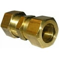 thumbnail image 1 of Larsen Compression Union Brass Fitting - 3/8 In — Residential Use, Standard Application, 1 of 1