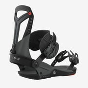 Union Falcor Mens Snowboard Bindings Black L 2x4/Channel Forged Carbon