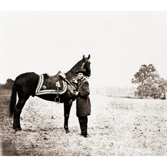 Union General Ulysses S. Grant History Poster Print