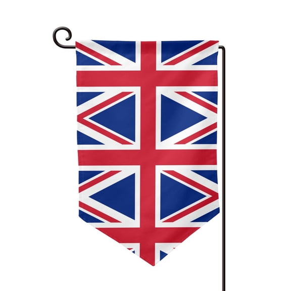 Union Jack All Uk Flag Garden Flag Double Sided Flags with Vivid Color for Yard Lawn Garden Decor 12.5 x18 Inch Sharp Corner
