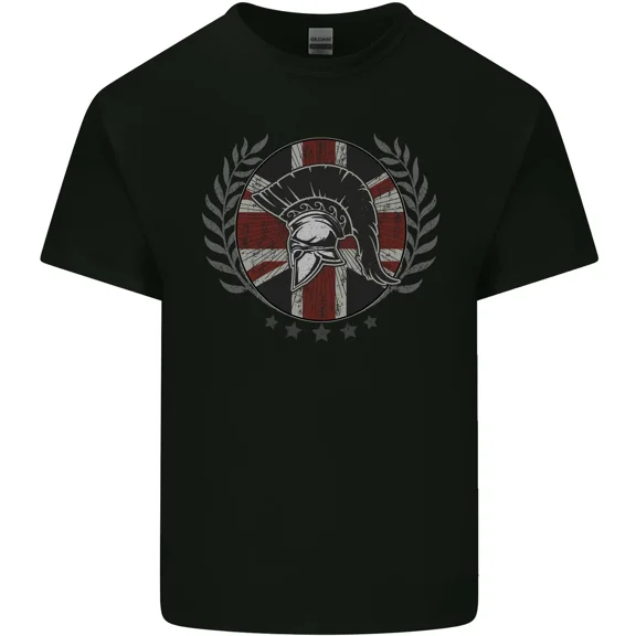 Union Jack Bodybuilding Gym Training Spartan Helmet UK Workout Unisex T-Shirt, S-5XL