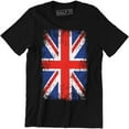 thumbnail image 1 of Union Jack Flag - Great Britain United Kingdom Union British Men's T-Shirt, 1 of 4