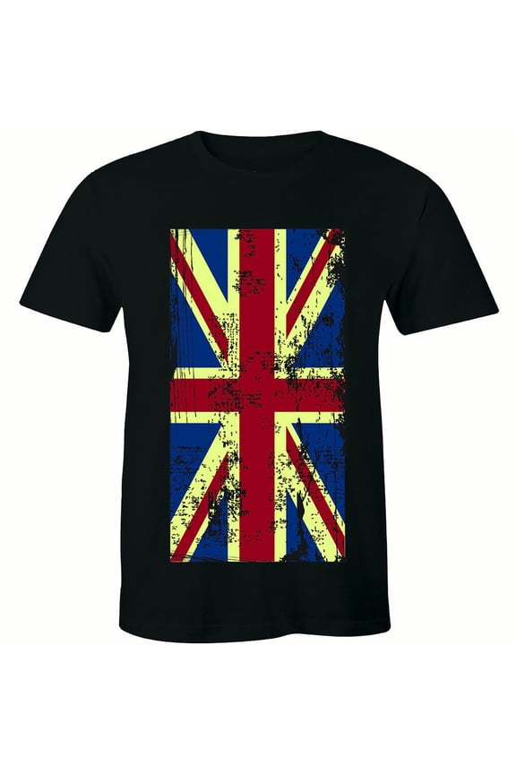 Union Jack Flag - Great Britain United Kingdom Union British Men's Tee Shirt