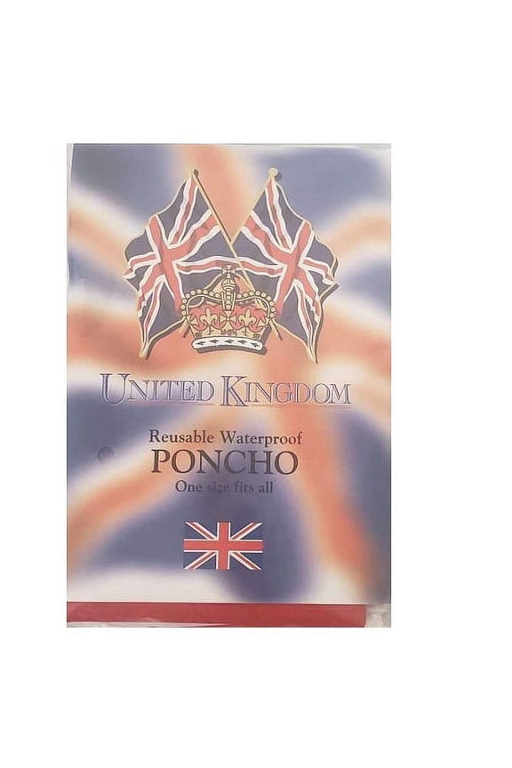 Rain Poncho - Reusable, Waterproof and One size
