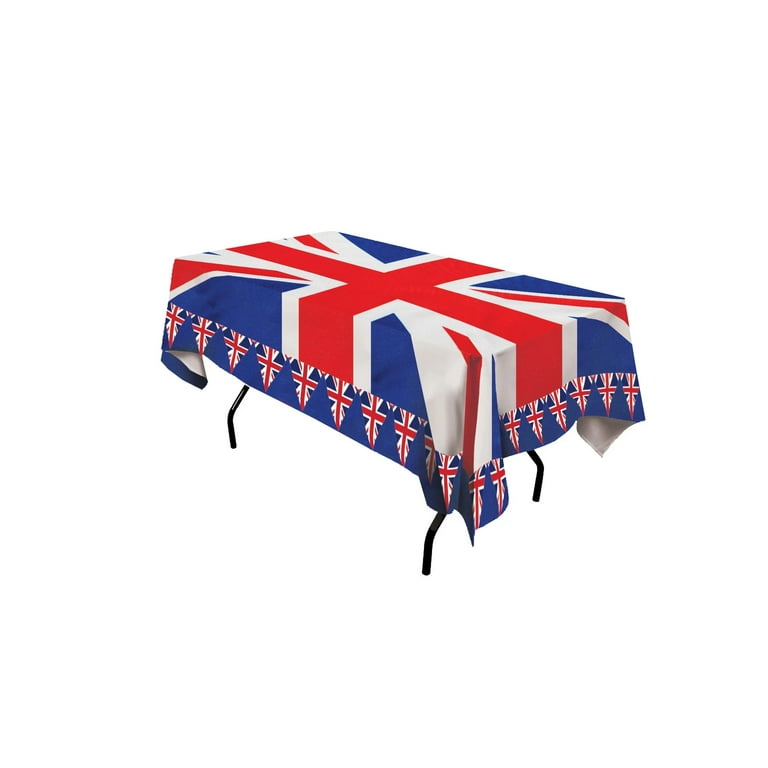 Union Jack Tablecloths Rectangle 4-6 People 152X107CM Union Jack Tablecloths Rectangle 4-6 People 152X107CM