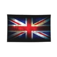 thumbnail image 1 of Union Jack United Kingdom Flag Vintage Four Hole Decorated Banner Flag for Garden Yard Home Decoration Indoor Outdoor 2x3 Ft, 1 of 7
