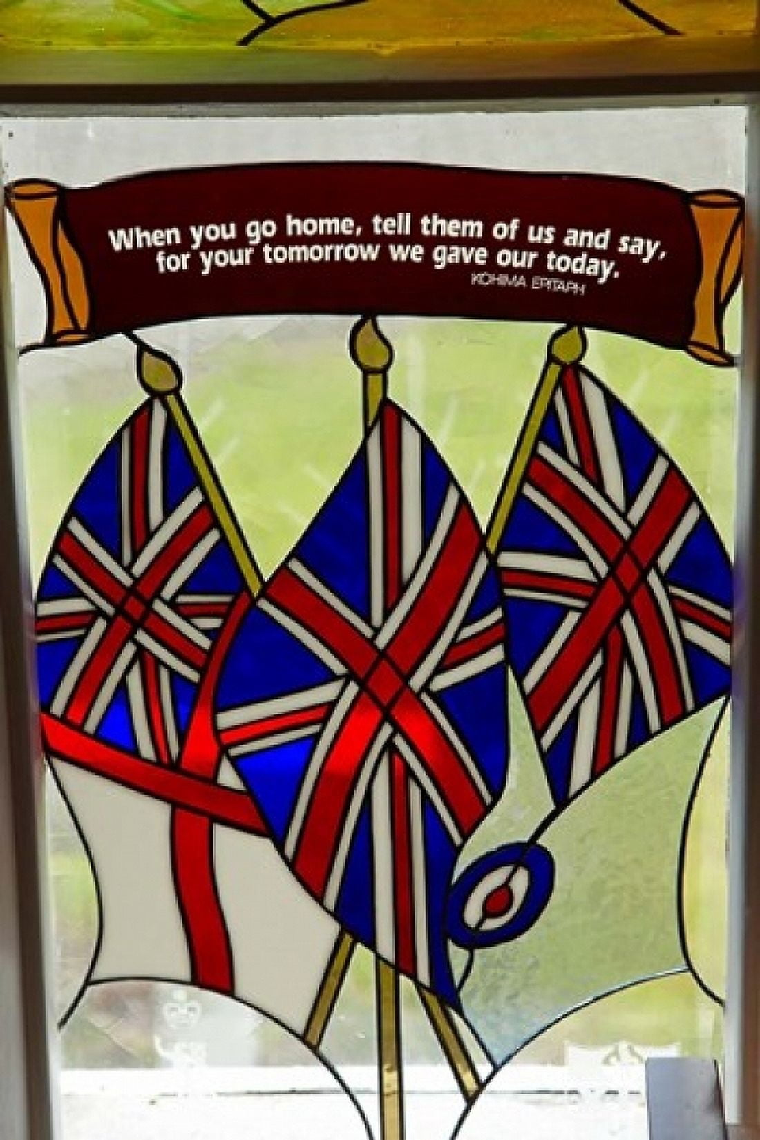 Union Jack flag St James North Island New Zealand Canvas Art - David Wall DanitaDelimont (18 x 24)
