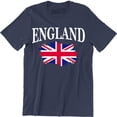 thumbnail image 1 of Union Jack vintage Uk Flag British United Kingdom England Great Britain T-Shirt, 1 of 4