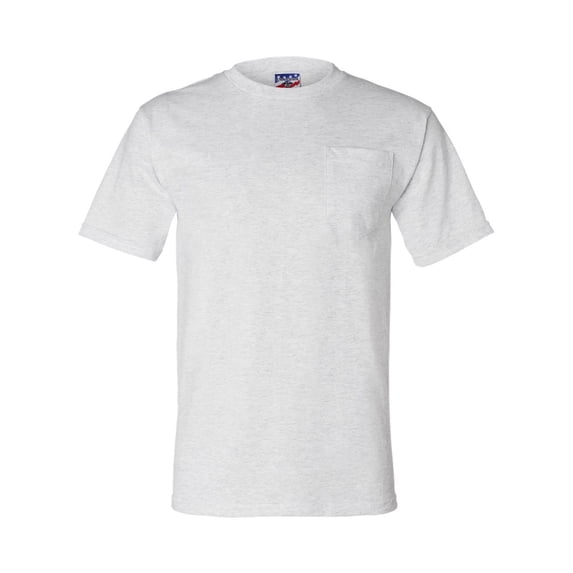Union-Made Short Sleeve T-Shirt with a Pocket Bayside
