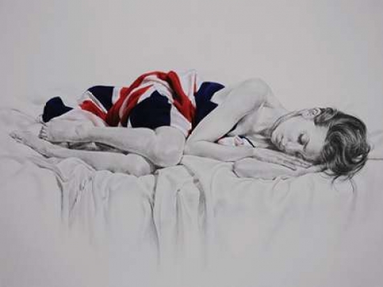 Union No1 Canvas Art - T Good (18 x 24)