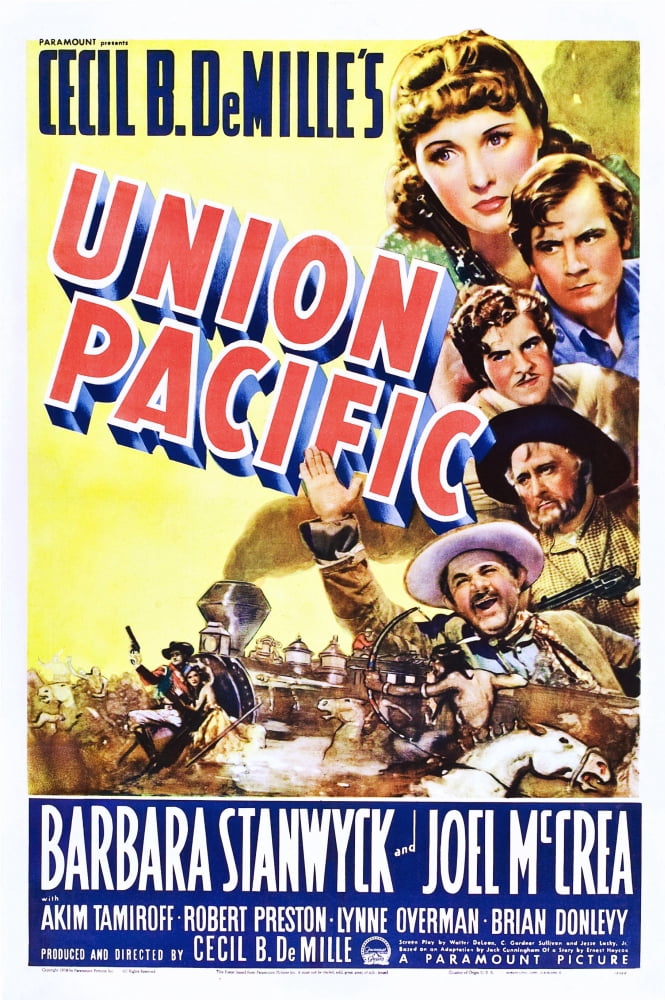 Union Pacific Canvas Art - (11 x 17)