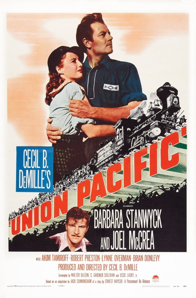 Union Pacific U Canvas Art - (11 x 17)
