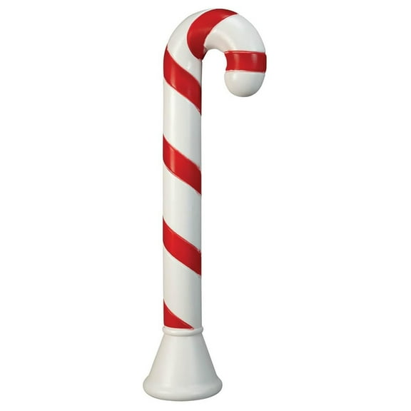 Union Products 40" Candy Cane Outdoor Holiday Decor, Lighted Yard Ornament with LED Bulb