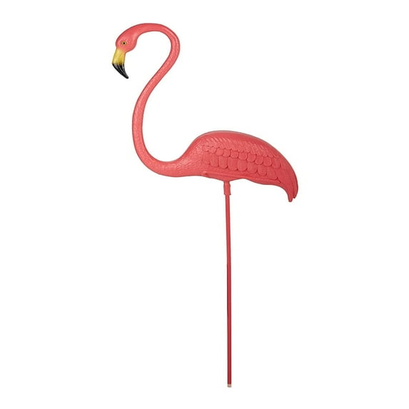 Union Products Outdoor Featherstone Flamingo Yard Lawn Ornament, Pink