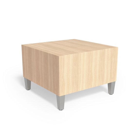Union & Scale 24" Square Laminate Cube Table Maple Laminate (UN57449)