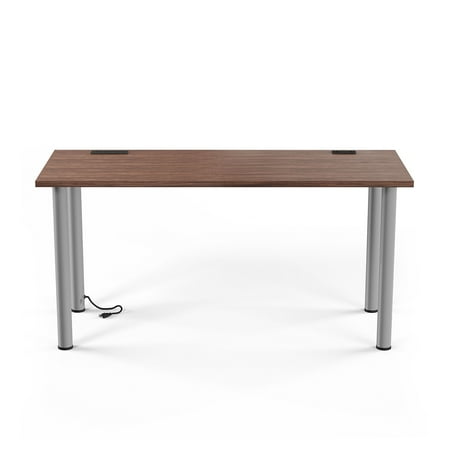 Union & Scale - Union & Scale™ Essentials 60"W Computer and Writing Desk, (UN56972) - Espresso