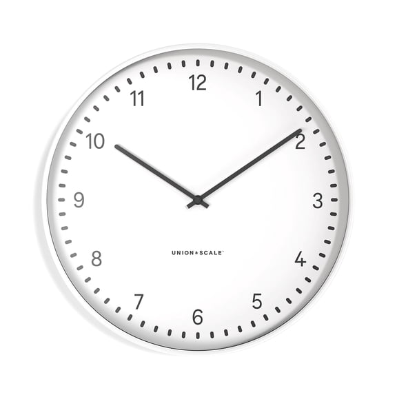 Union & Scale Essentials Wall Clock Metal 15 (UN58042)