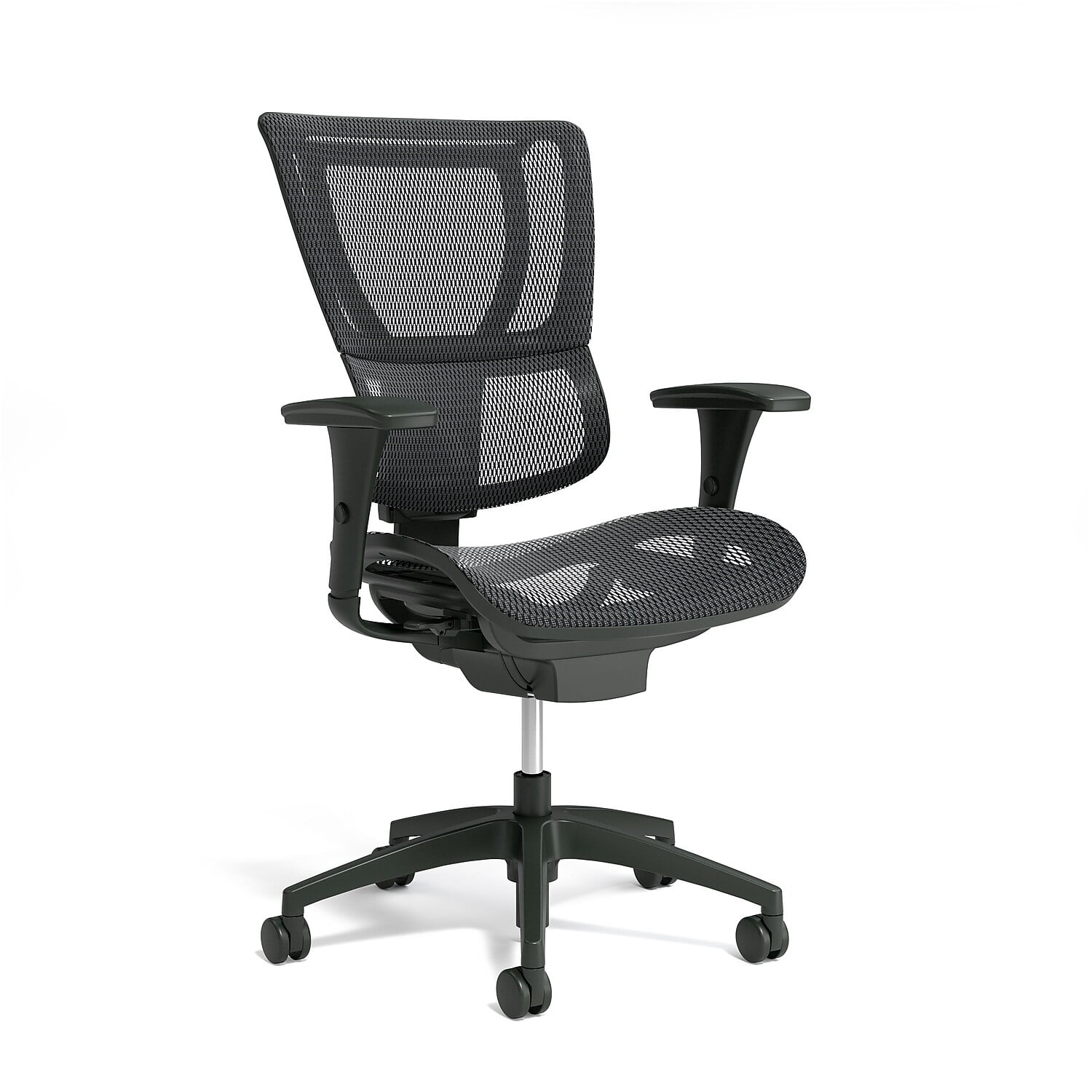 Union Scale FlexFit 1500TM Mesh Task Chair Black 2 Pack UN28570