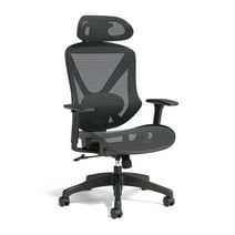 Union & Scale FlexFit Dexley Mesh Task Chair Black 2/Pack UN56946V-CCVS
