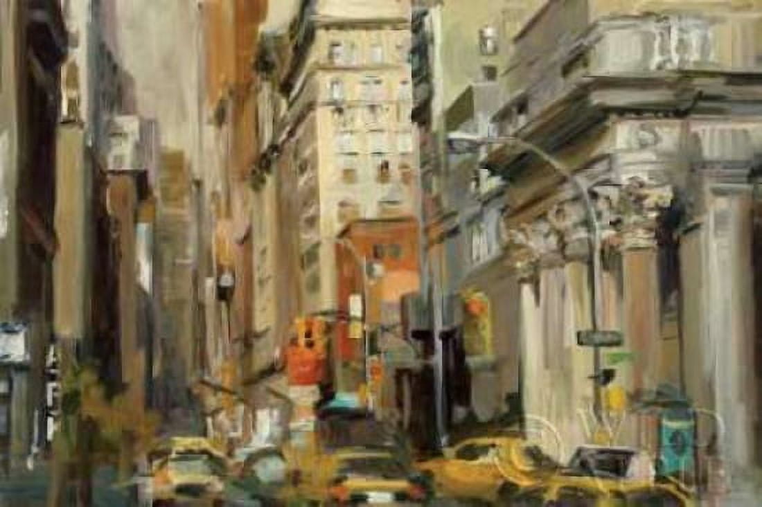 Union Square NY Canvas Art - Marilyn Hageman (12 x 18)
