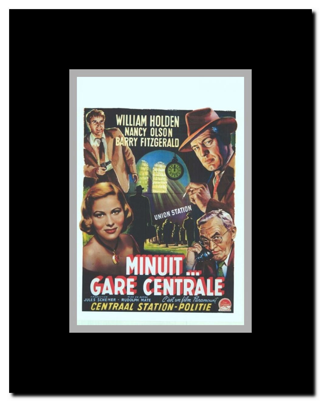 Union Station Framed Movie Poster
