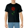 thumbnail image 1 of Union Strong Pro Union Worker Labor Rose Fist Protest T-Shirt, 1 of 4