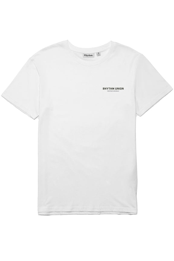 Union T-Shirt Short Sleeve T-Shirt [White]