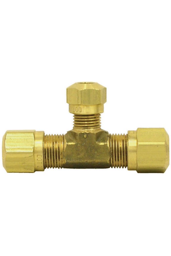 Union Tee 3/8in-1/4inTube (Pack of 1)