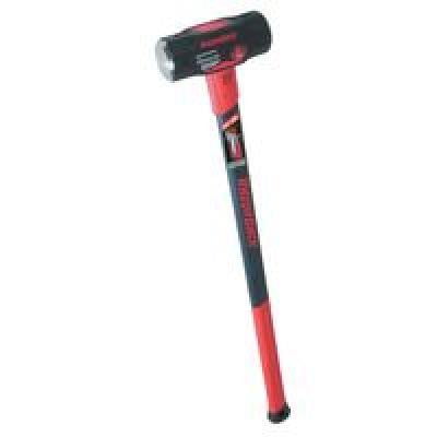 Razor-Back Sledge Hammers, 10 lb, 34 1/4 in Fiberglass Handle